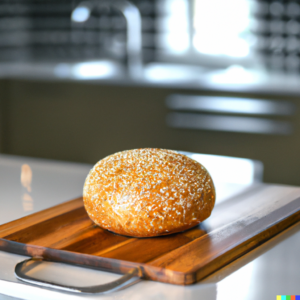 the bun, created with dall-e-2. would a French bun hate it or love it? Listen to this advertisement. quiz and improve your French listening comprehension